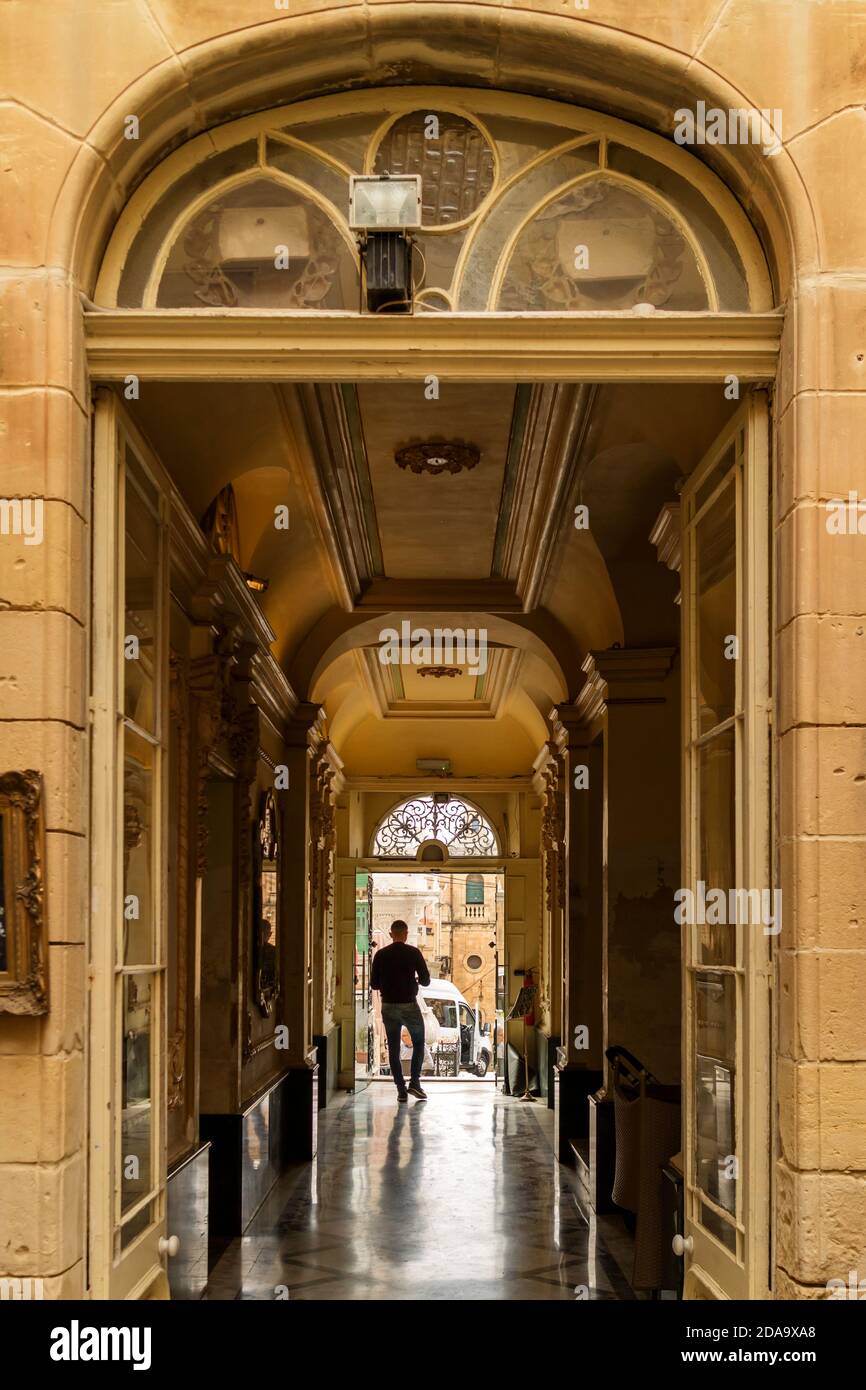 Sign at the entrance of a restaurant saying in French - Ouvert - meaning in  English - Open Stock Photo - Alamy