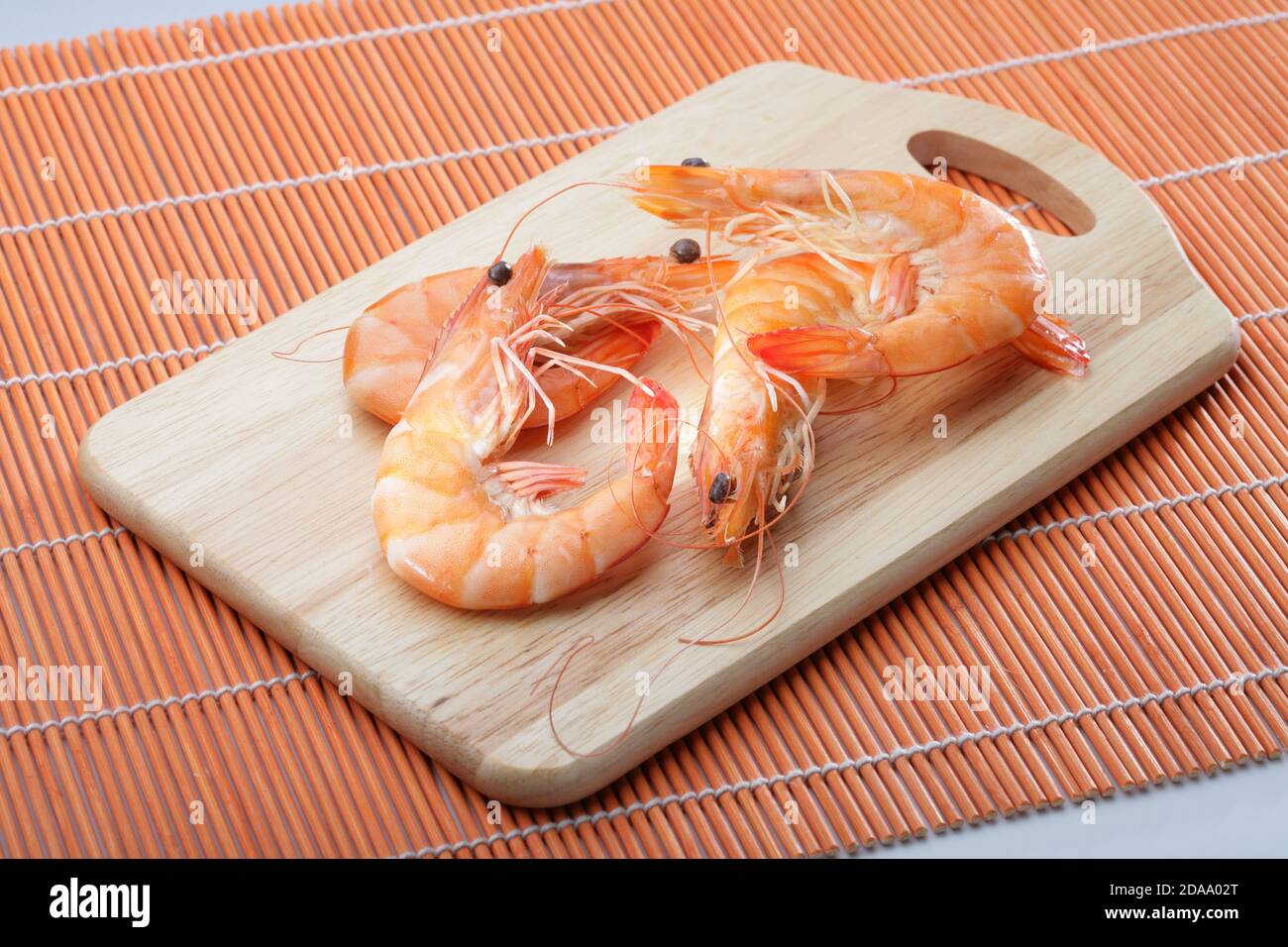 caridea, caridean shrimp, prawns, Penaeus monodon, giant tiger prawn, Asian tiger shrimp, black tiger shrimp (CTK Photo/Zdenek Rerych) Stock Photo