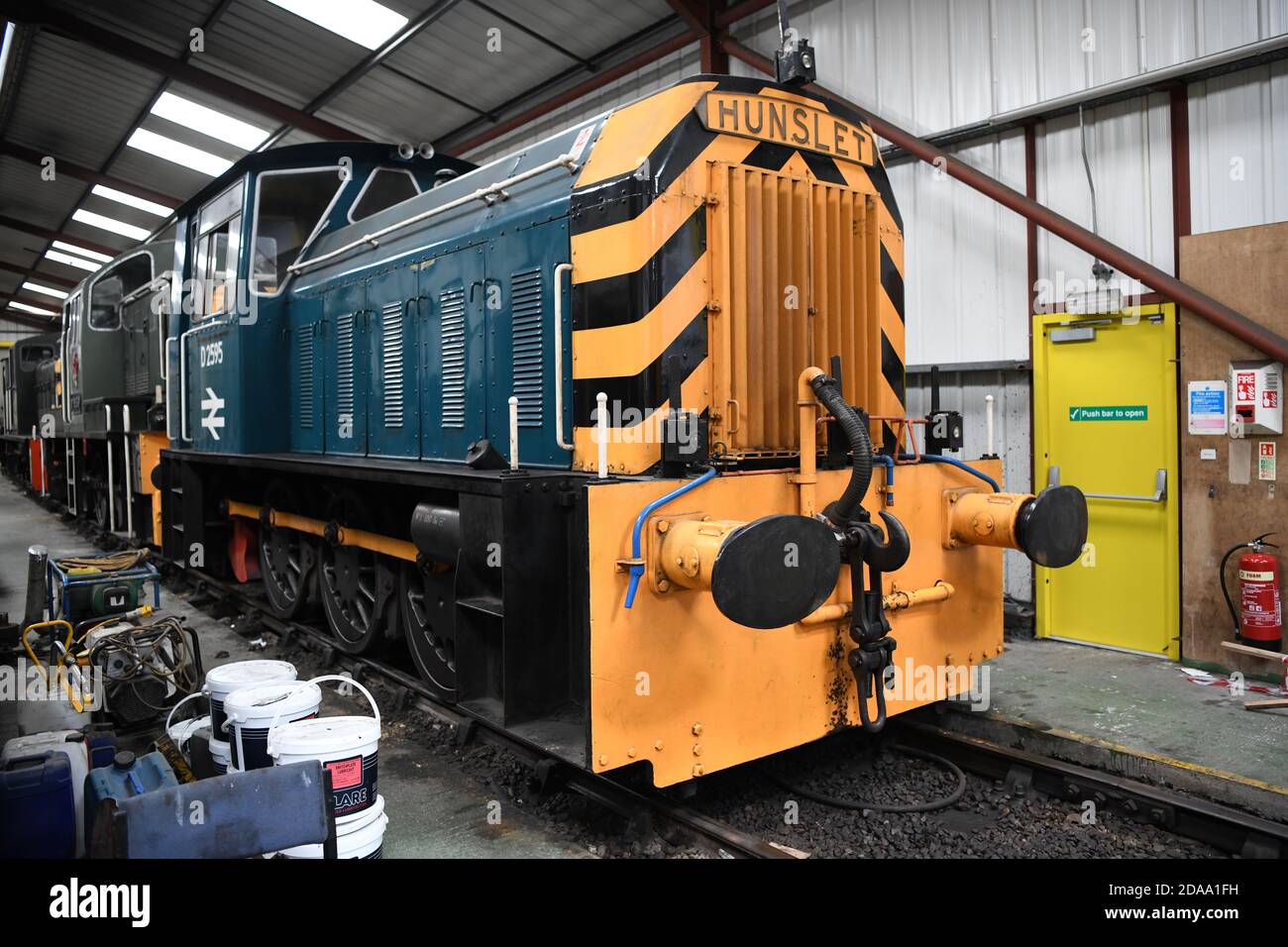 Br class 05 d2595 1959 diesel locomotive ribble steam railway and