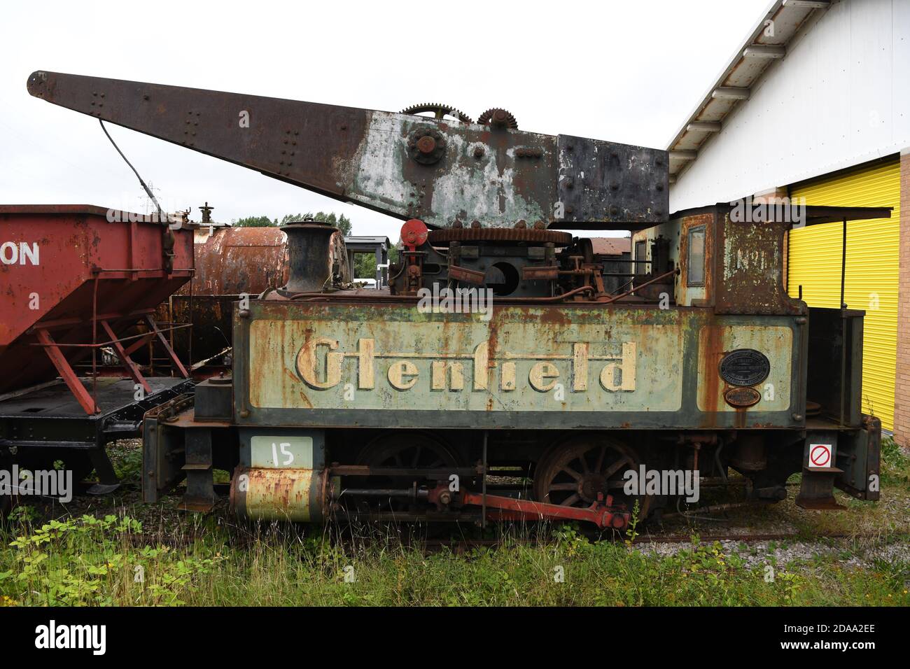 Andrew Barclay 880/1902 0-4-0 Crane tank engine 'Glenfiield
