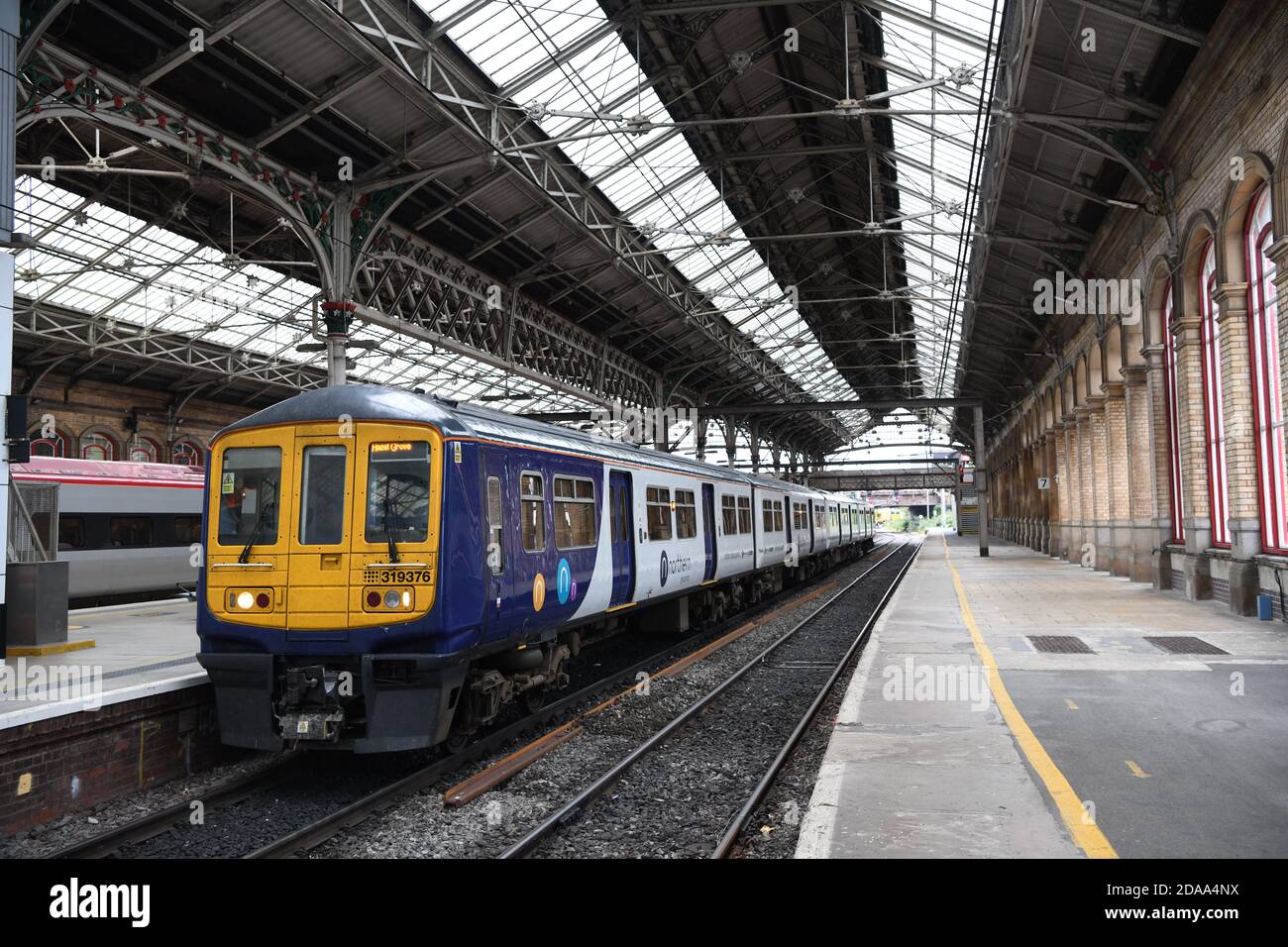 Preston Railway Station Stock Photo Alamy