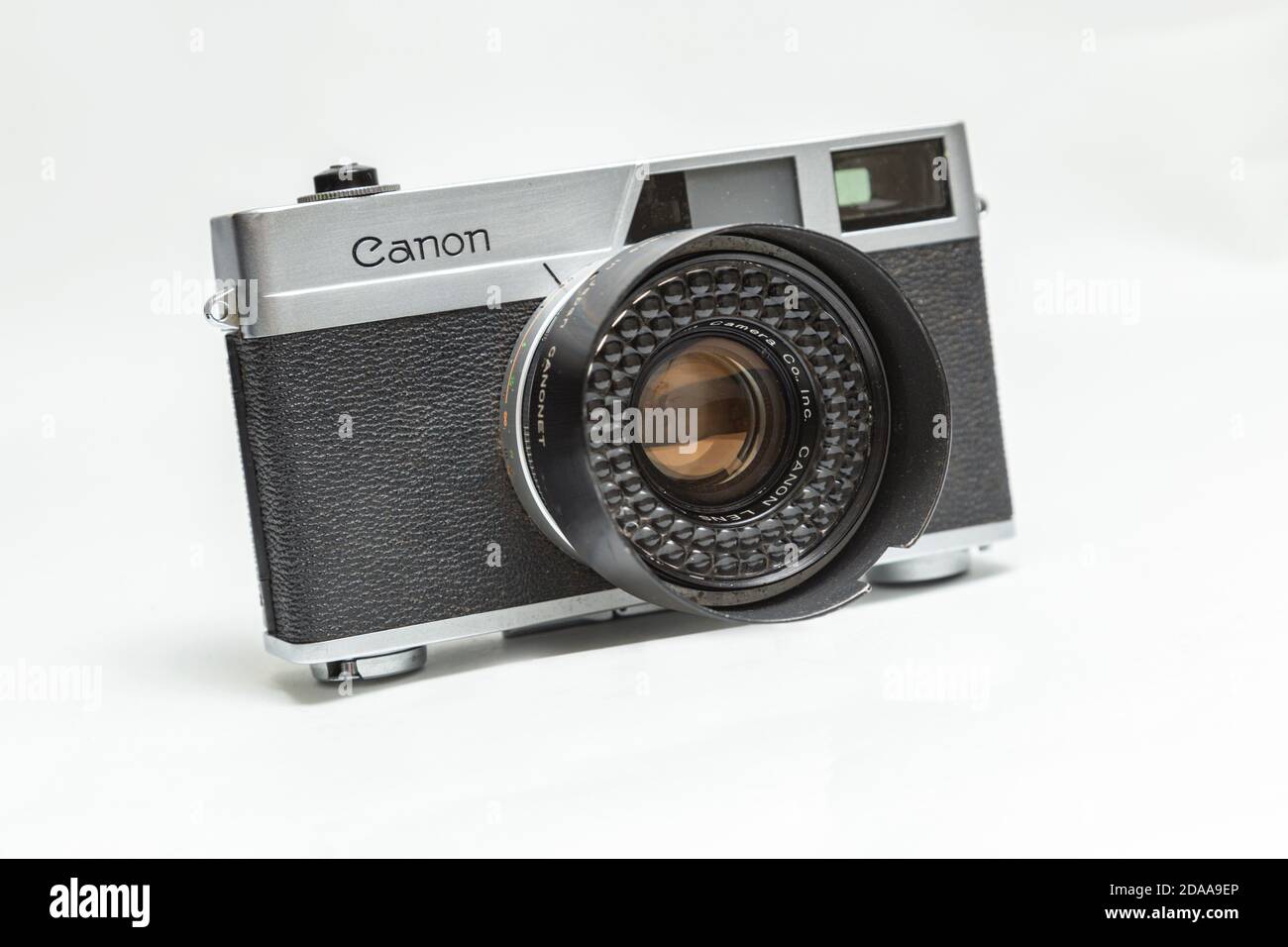 Early 1960s Canon Canonet rangefinder camera,photography, Stock Photo