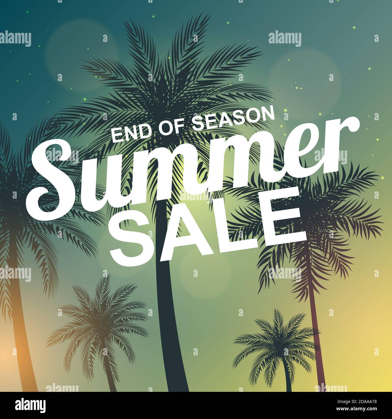 Abstract Summer Sale Background Illustration Stock Photo - Alamy