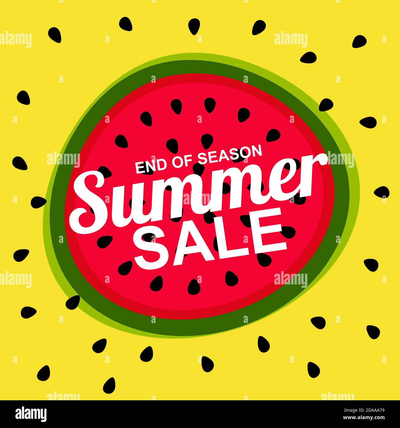 Abstract Summer Sale Background Illustration Stock Photo - Alamy