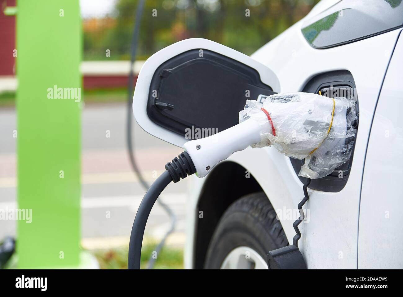 electric charging of the machine Stock Photo - Alamy