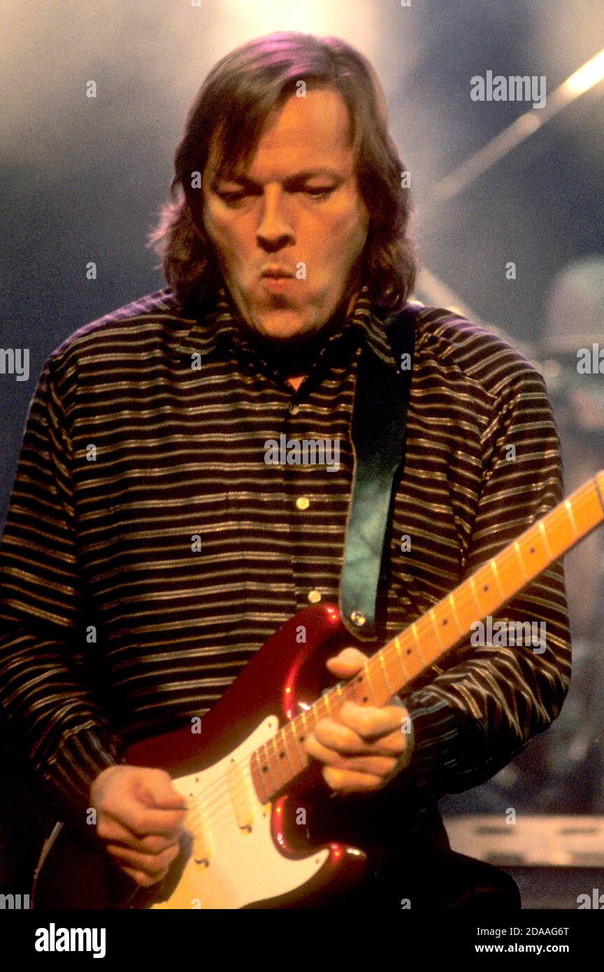 David Gilmour of Pete Townshend's Deep End performing live during