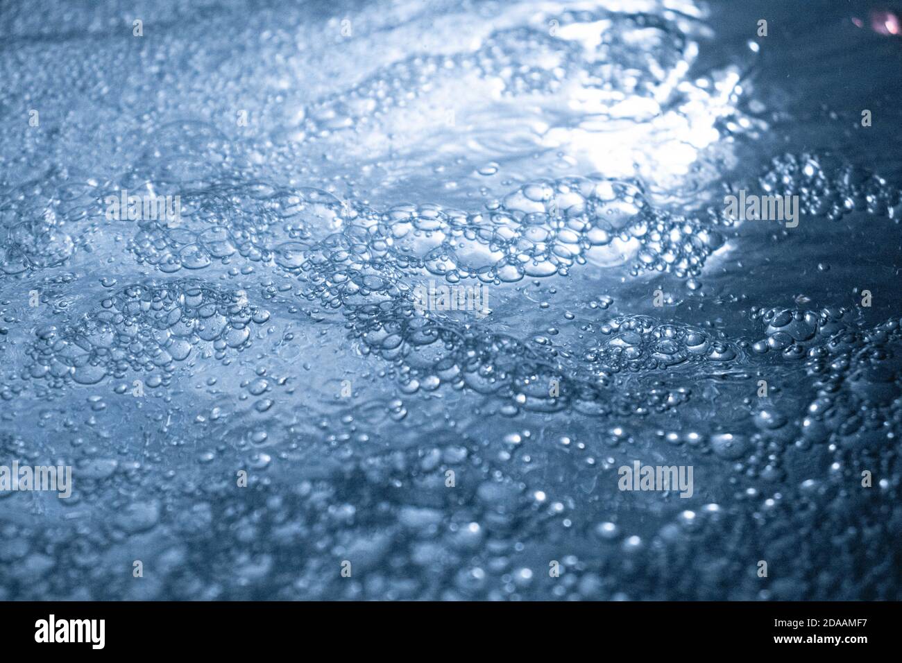 Colorful bubbles of water in a jacuzzi, abstract Stock Photo Alamy