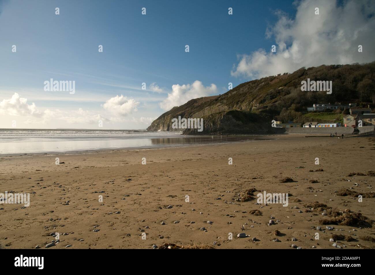 Pendine Ranges Pendine Sands in Carmarthenshire, Wales, U.K Stock Photo - Alamy