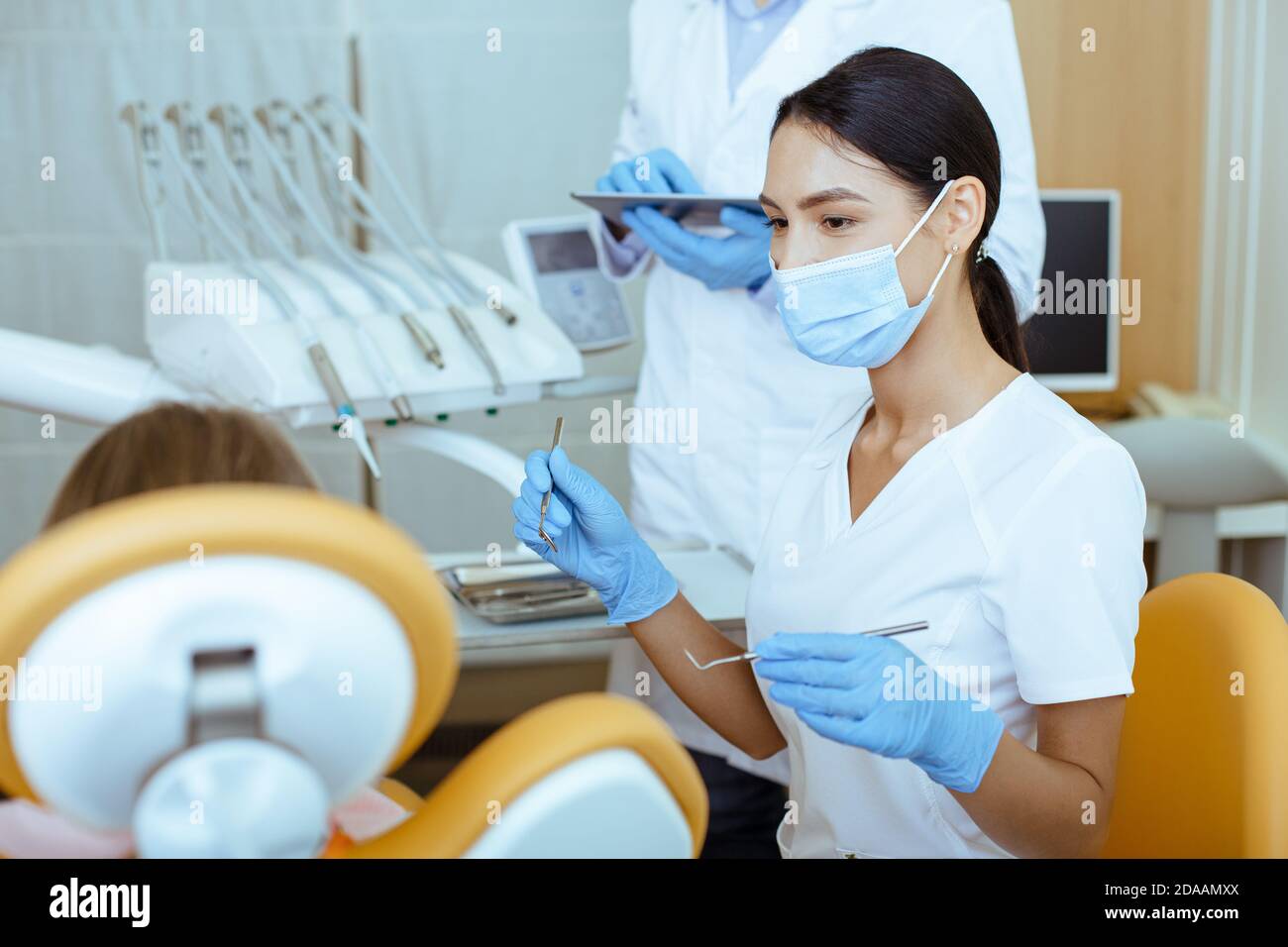 Painless dental treatment