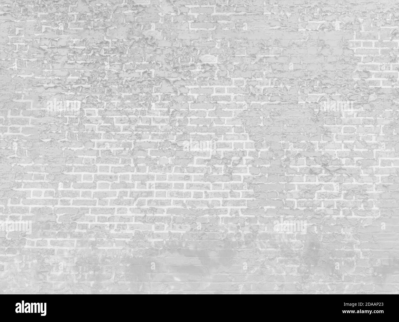 Abstract light gray background. Vintage bricklaying structure. Brick wall background Stock Photo