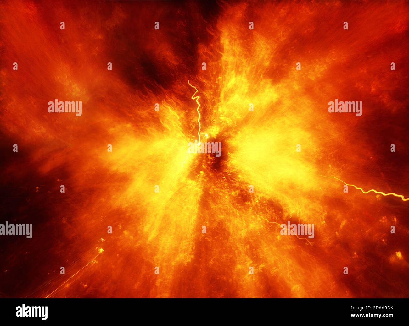 Abstract glowing red swirls hi-res stock photography and images - Alamy
