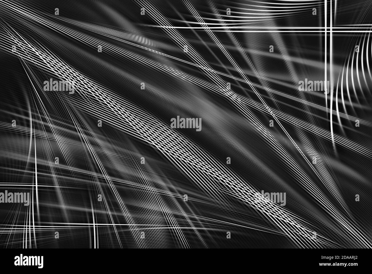 Abstract background. Black and white geometric pattern with lines Stock