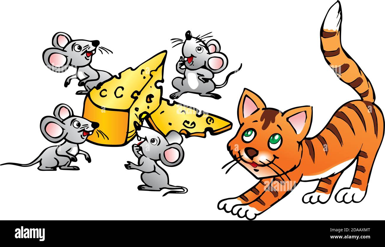 Cat and mouse games Stock Vector Images Alamy