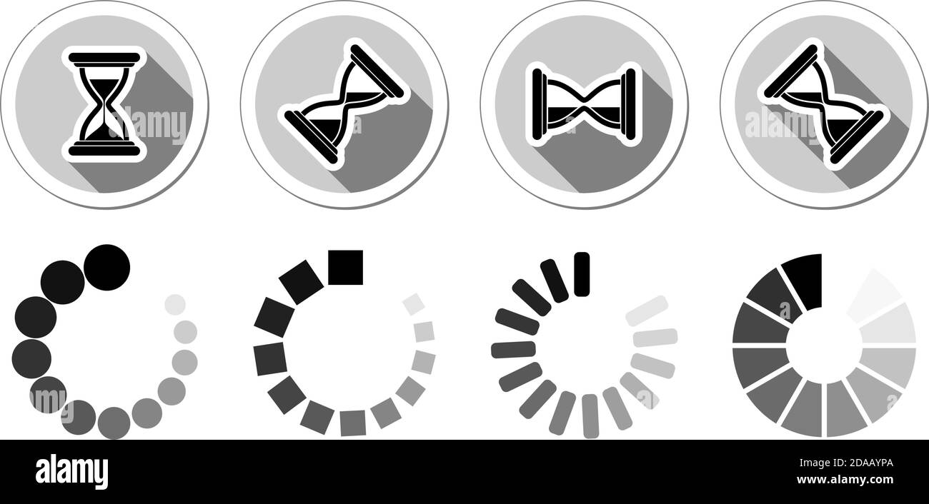 Loading process round icon on transparent background. Black and white vector for web animation Stock Vector Image & Art - Alamy Loading process round icon on transparent background. Black and white vector for web animation Stock Vector Image & Art - Alamy