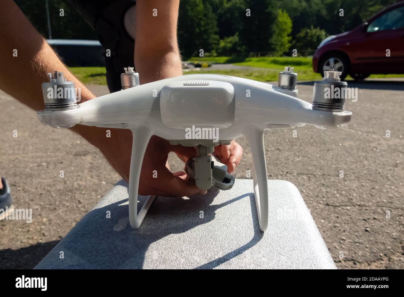 Close Up Of Drone Pilot Preparing To Fly Outdoors Remote Controlled Drone Robot Stock Photo Alamy Close Up Of Drone Pilot Preparing To Fly Outdoors Remote Controlled Drone Robot Stock Photo Alamy