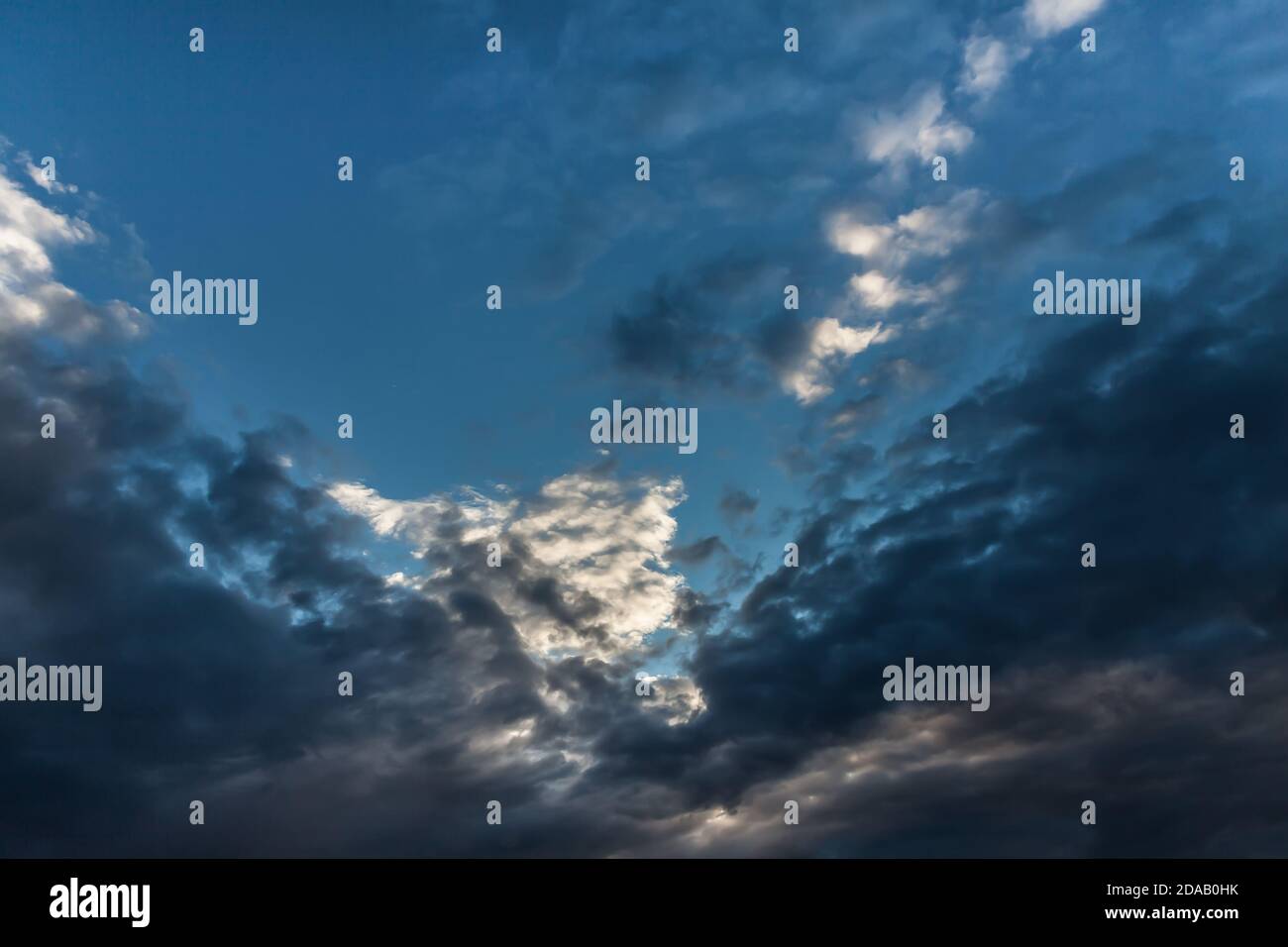Dramatic Cloudscape Area. Nature background Stock Photo