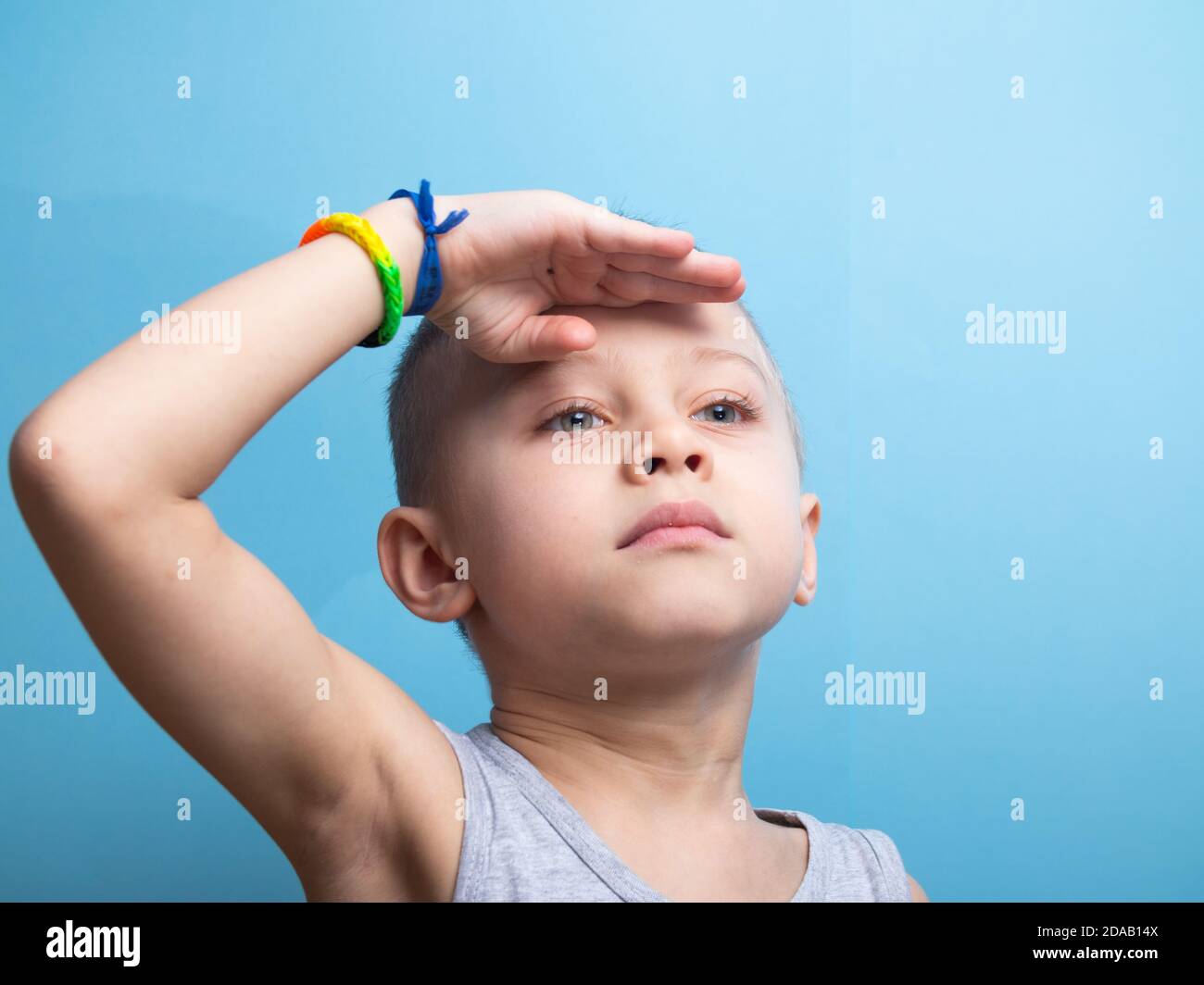 Attractive background blue boy care hires stock photography and images Alamy