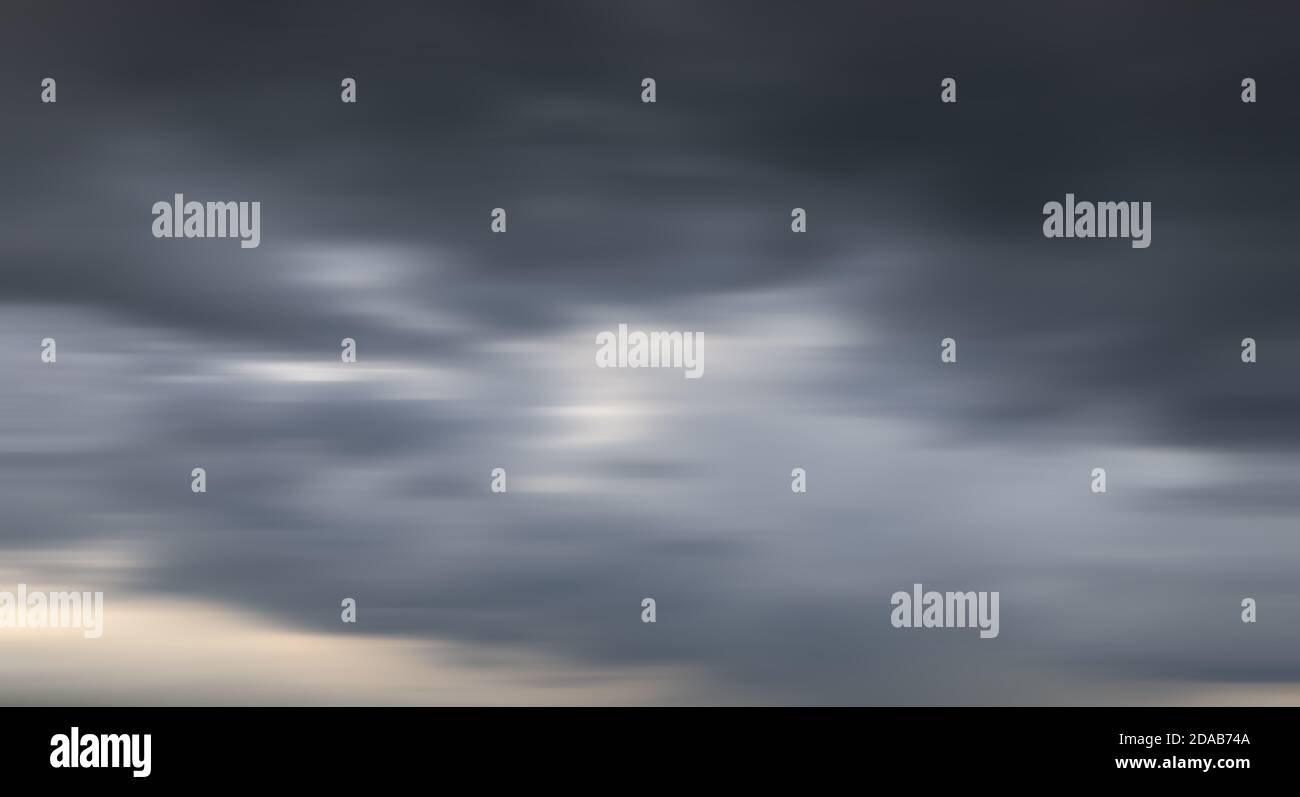 Nature background with stormy clouds. Dark dramatic sky with a stormy ...