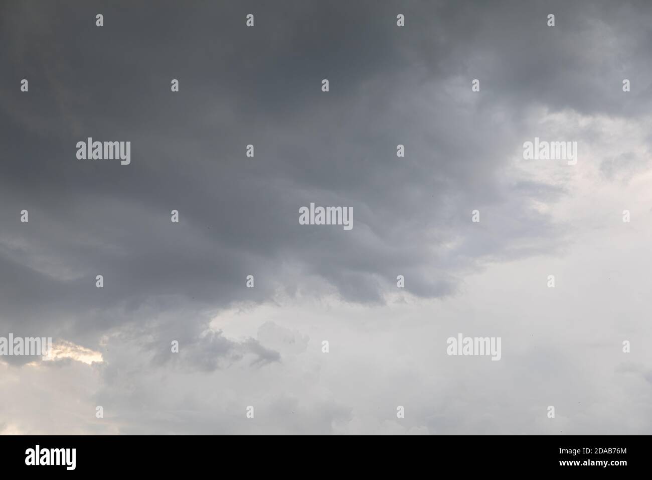 Nature background with stormy clouds. Dark dramatic sky with a stormy ...