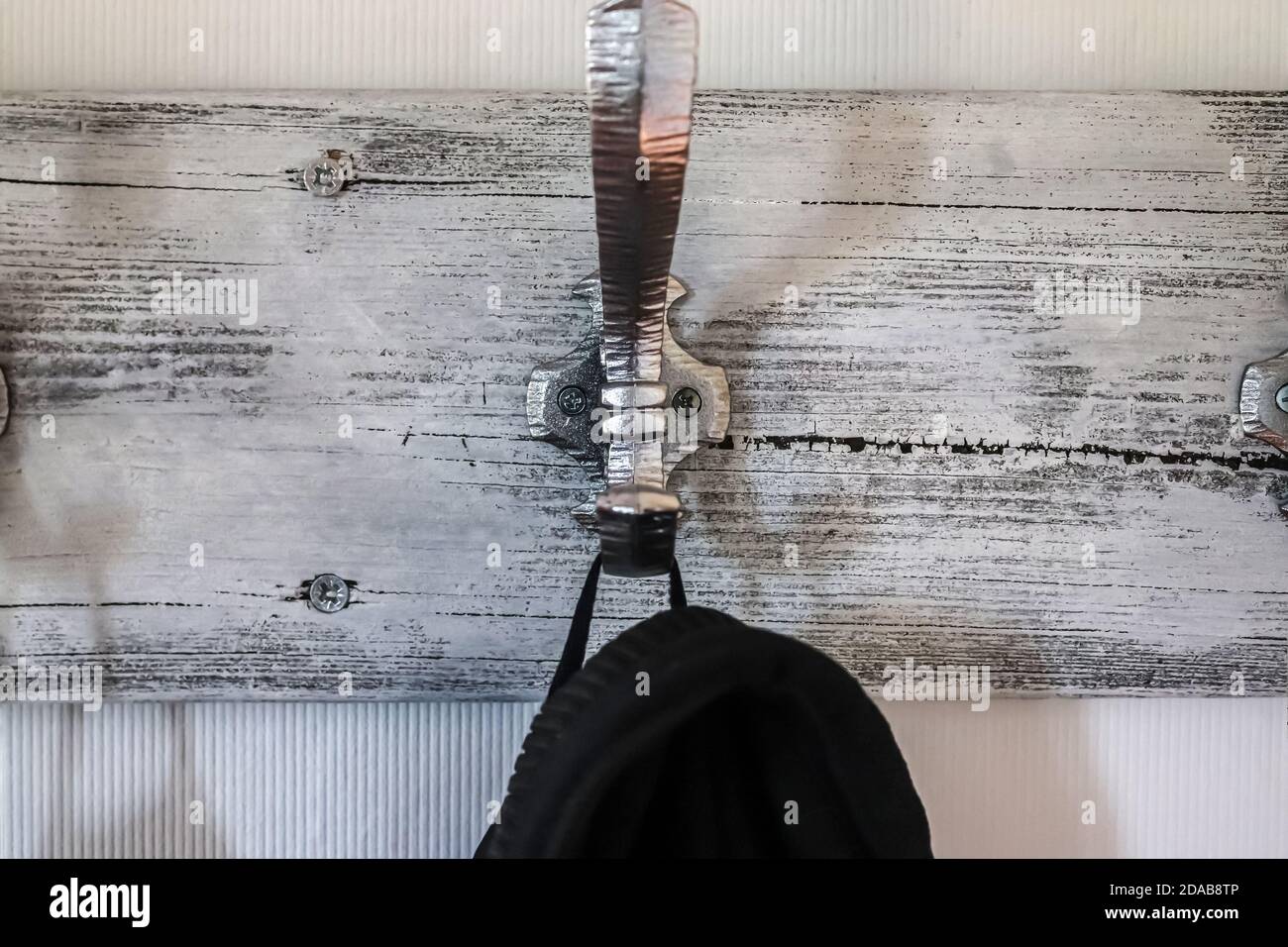 Closeup shot hanging jacket hi-res stock photography and images - Alamy