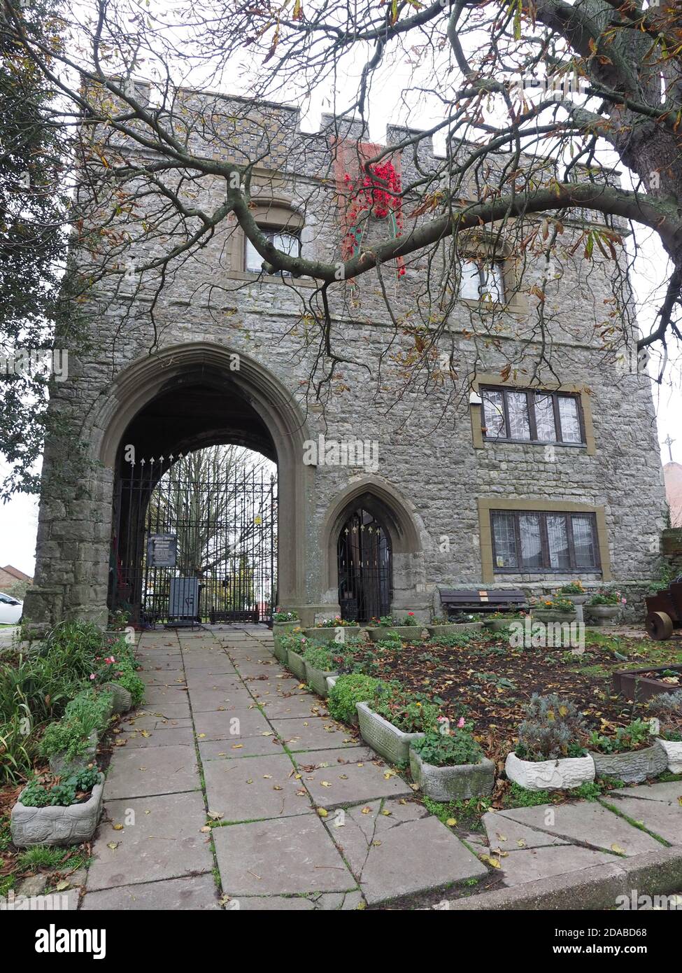 Minster on Sea, Kent, UK. 11th November, 2020. 1000 year old Minster ...