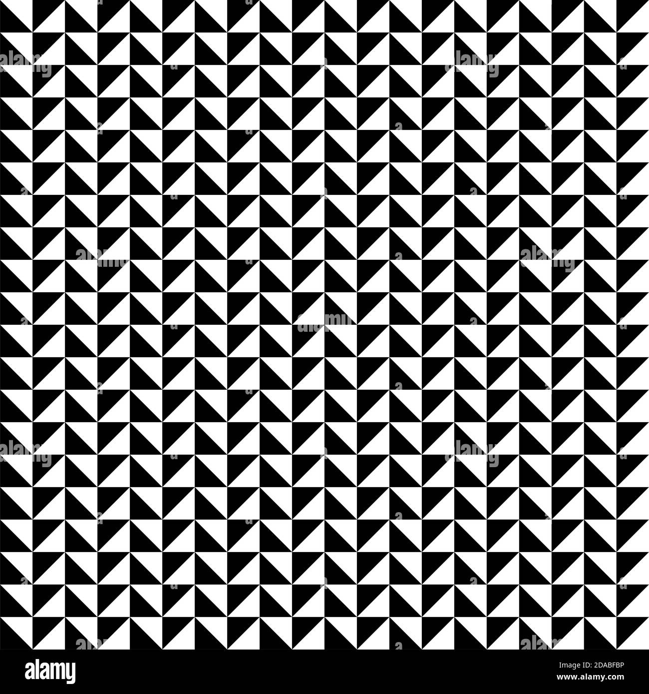 Seamless geometric pattern of black triangles on a white background ...
