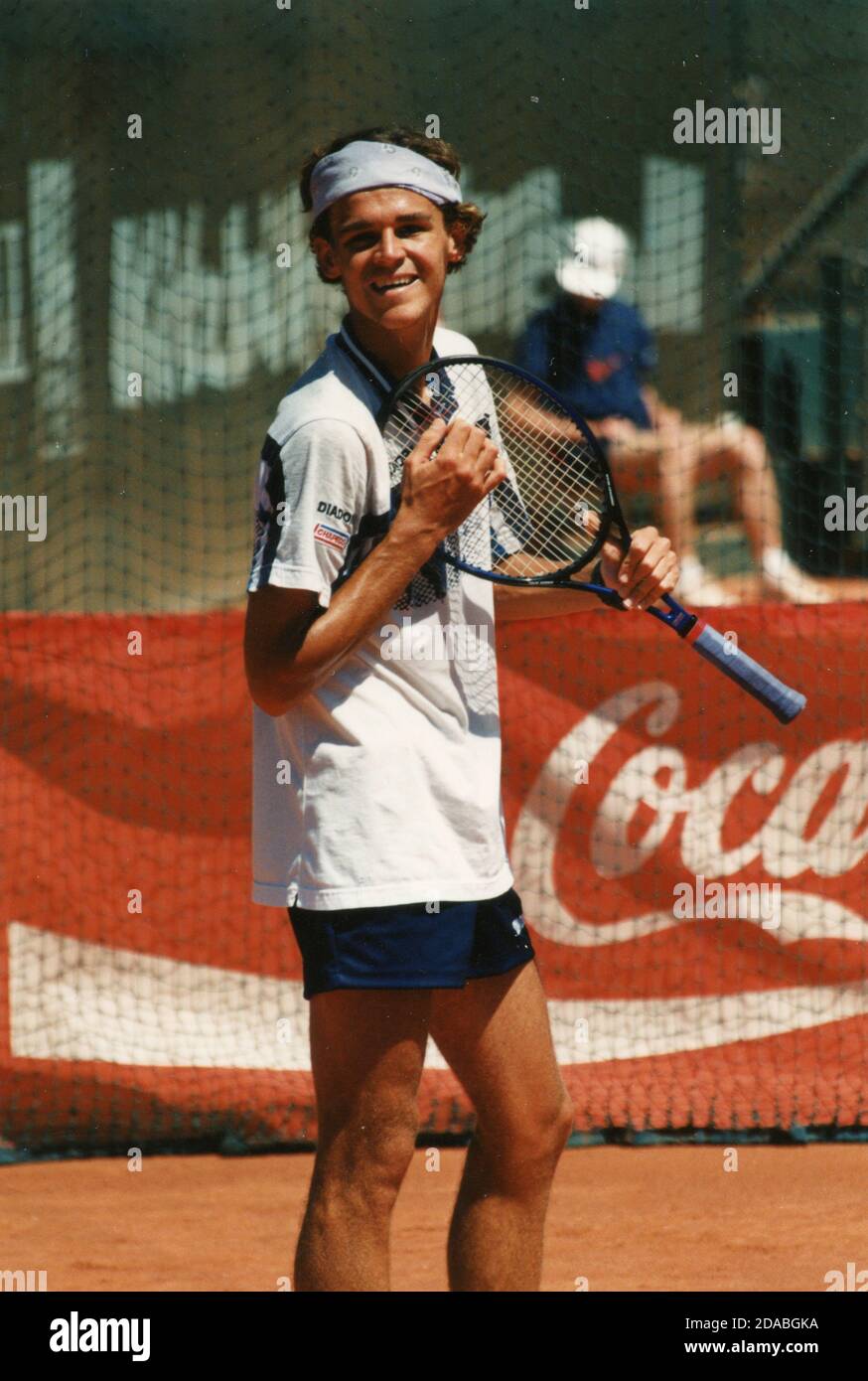 Brazilian tennis player Gustavo Kuerten, 1990s Stock Photo - Alamy