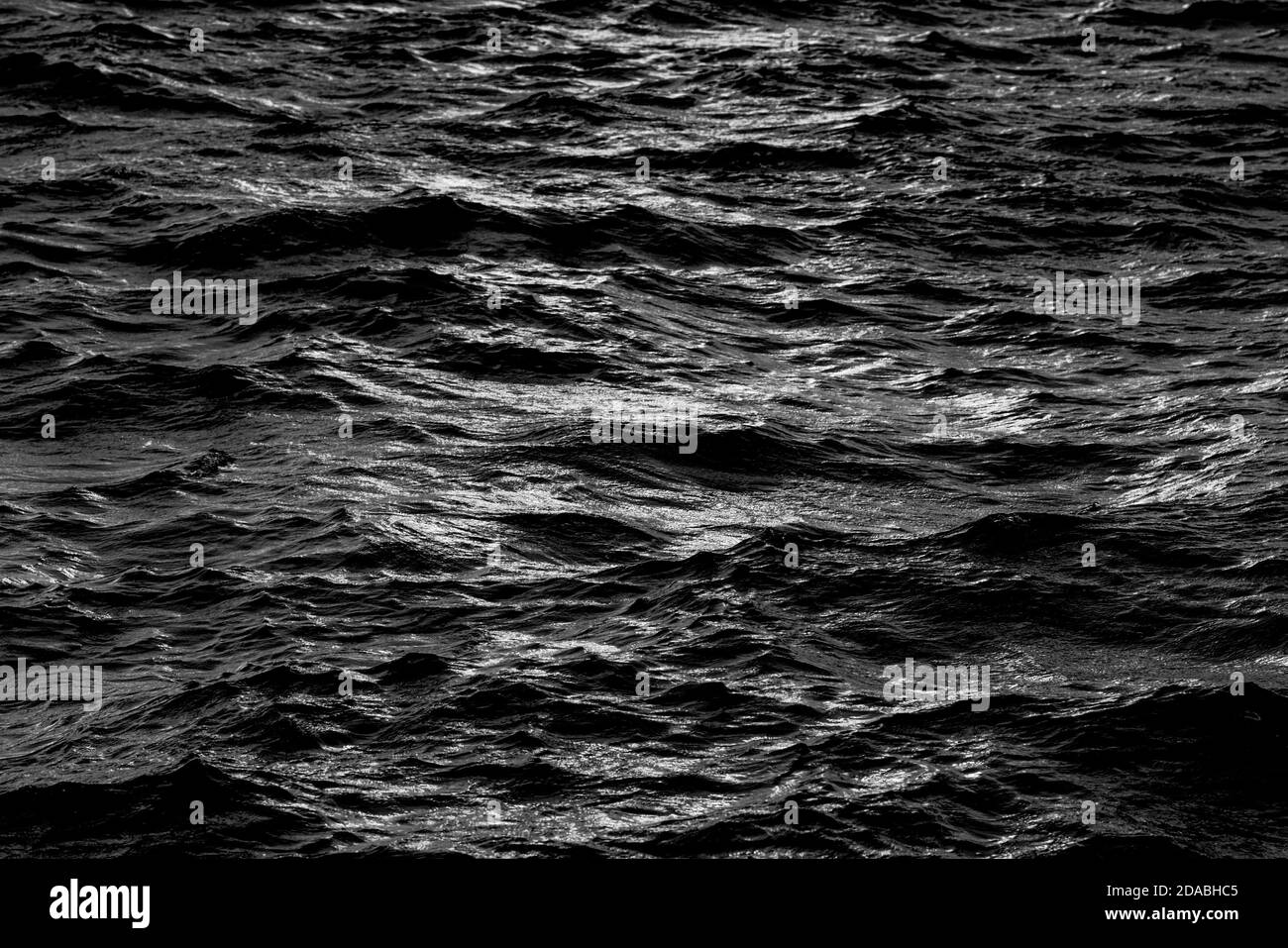 Water surface background ripple Black and White Stock Photos & Images ...