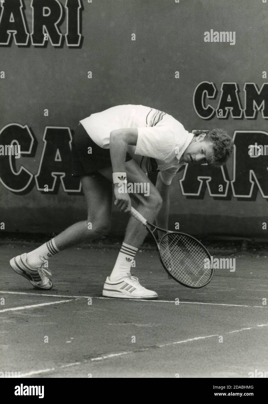 American tennis player Rick Leach, 1988 Stock Photo