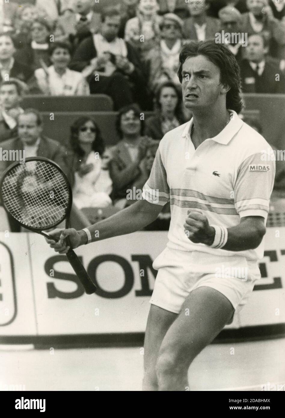 French tennis player Henri Leconte, Roland Garros, France 1986 Stock Photo  - Alamy