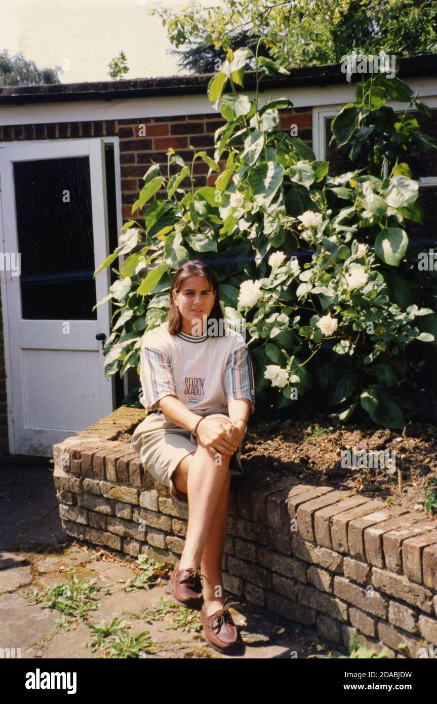 Spanish tennis player and coach Conchita Martinez, 1994 Stock Photo