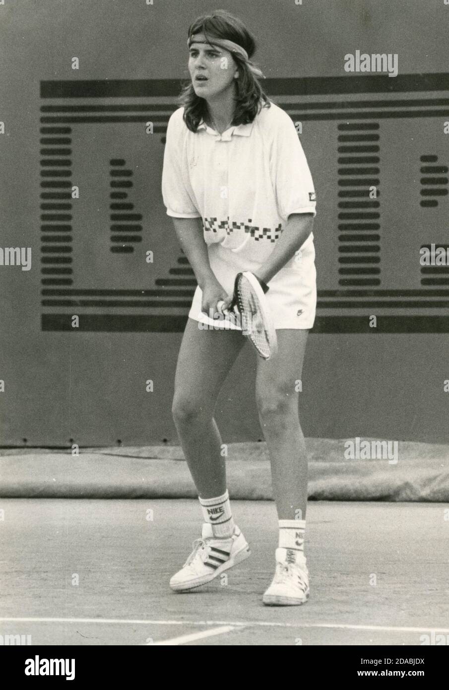Spanish tennis player and coach Conchita Martinez, 1980s Stock Photo