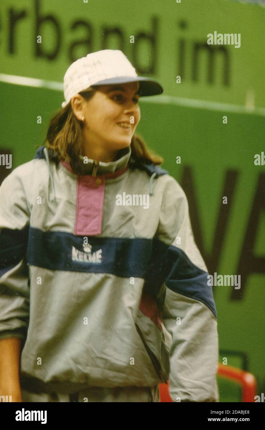 Spanish tennis player and coach Conchita Martinez, 2000s Stock Photo