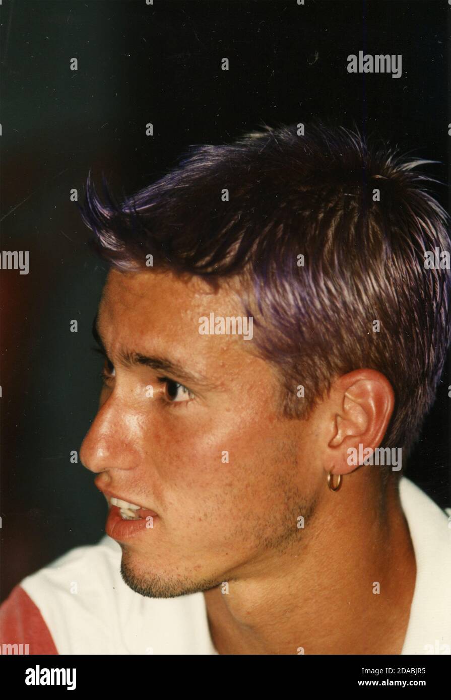 Argentinian tennis player Marcelo Charpentier, 1997 Stock Photo Alamy