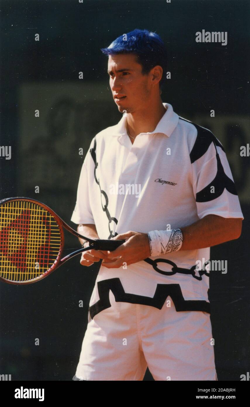 Argentinian tennis player Marcelo Charpentier, 1997 Stock Photo - Alamy