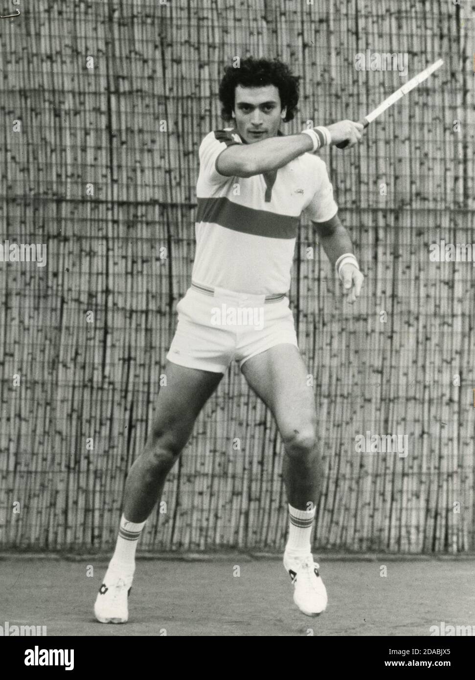 Argentinian tennis player José Luis Clerc, 1970s Stock Photo - Alamy