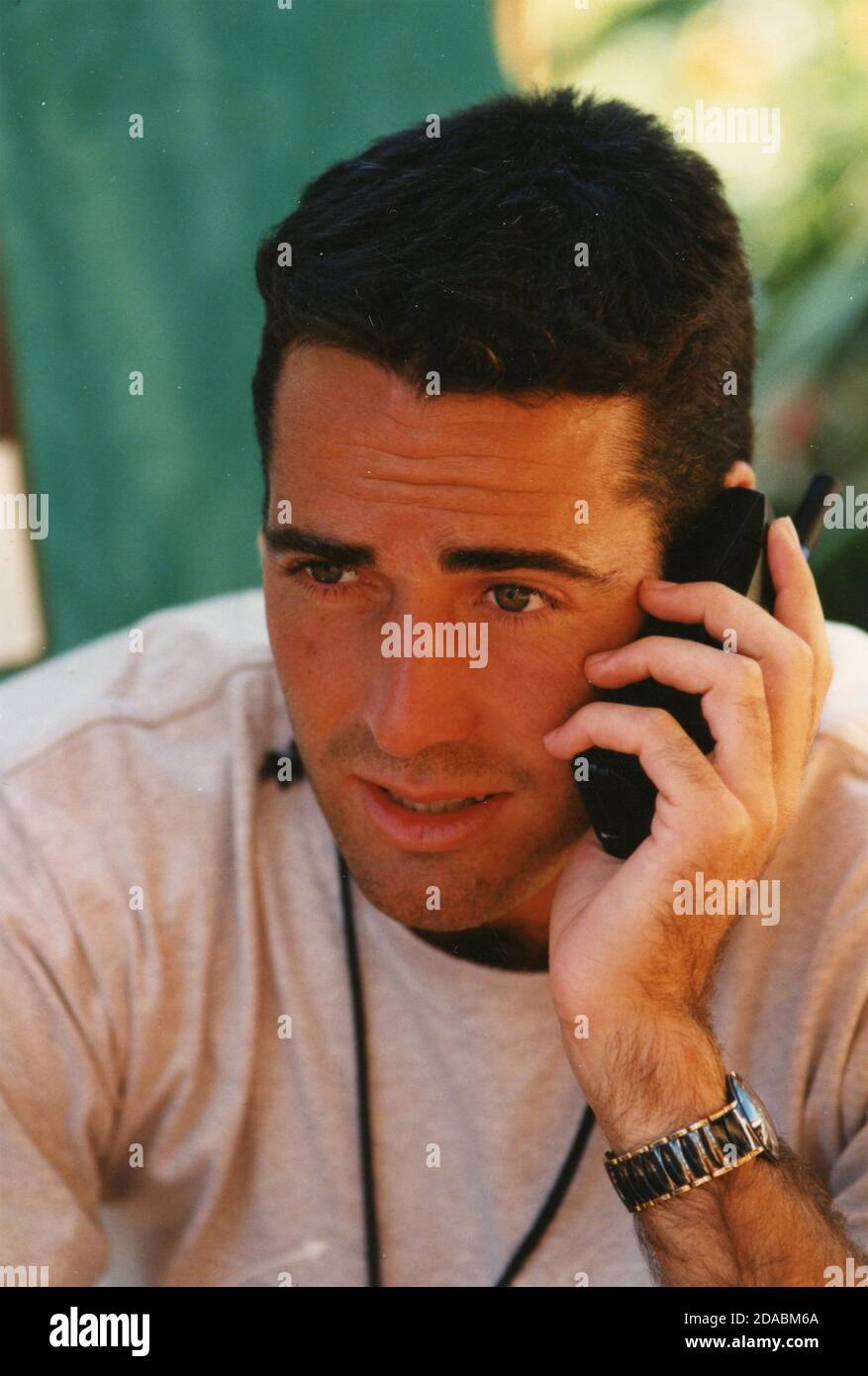 Spanish tennis player Alex Corretja, 1996 Stock Photo - Alamy
