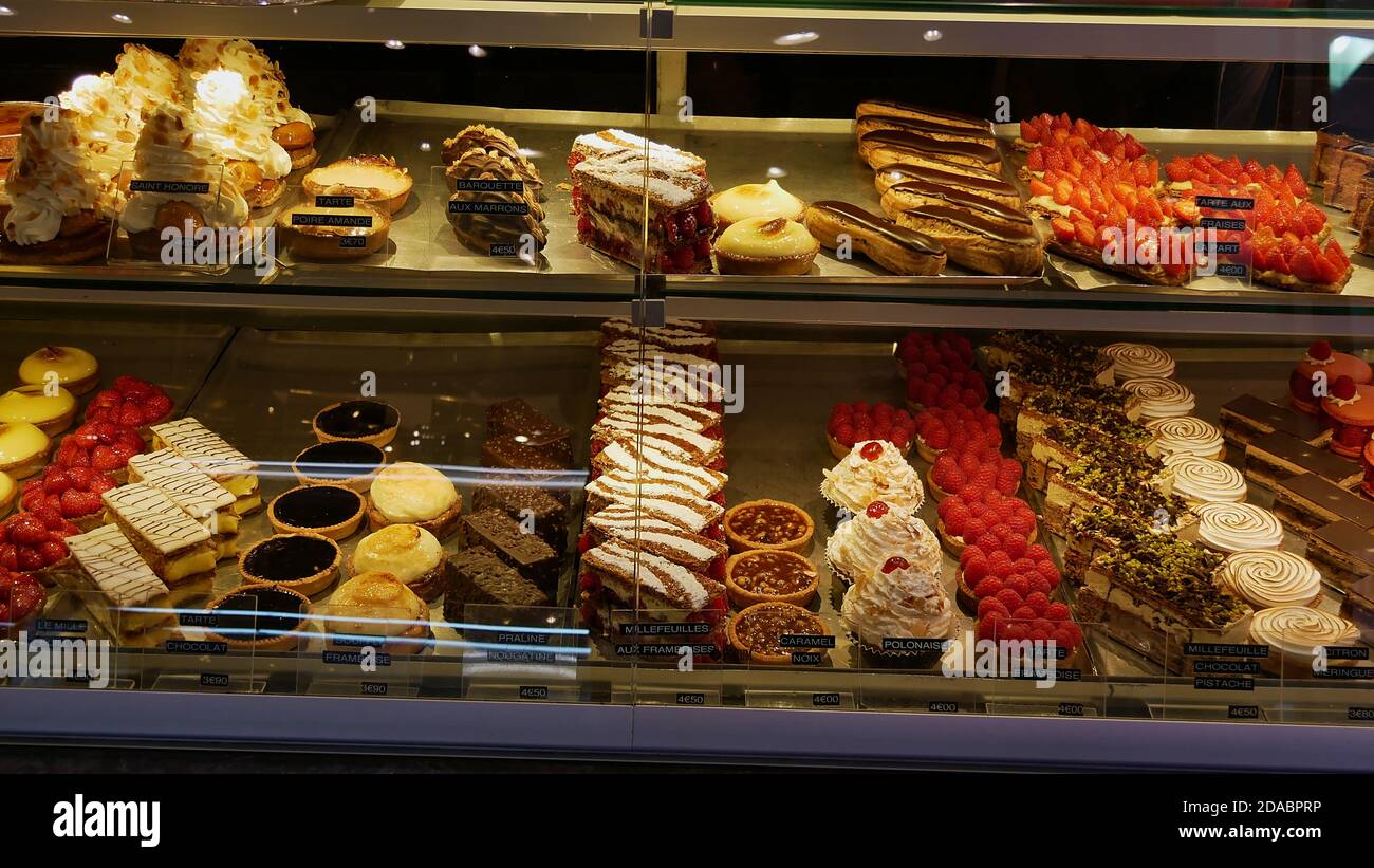 Patisserie Paris High Resolution Stock Photography And Images Alamy
