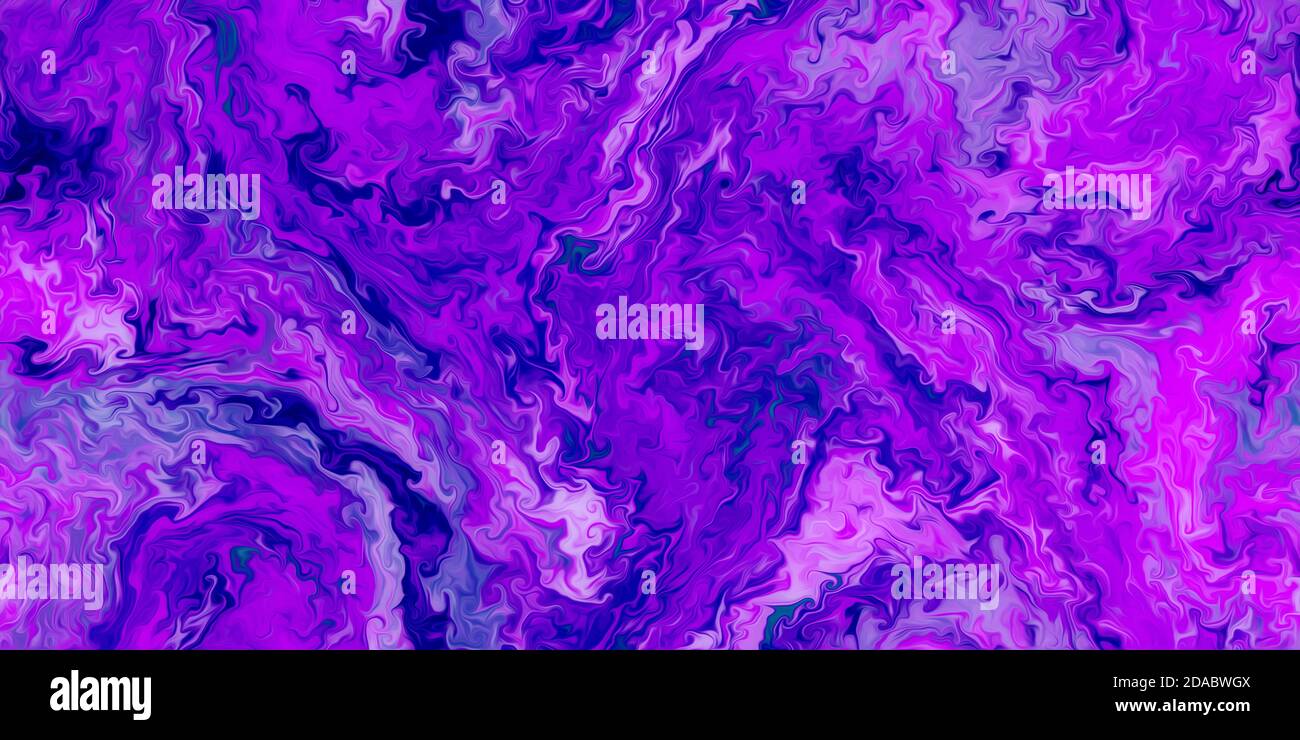 Fluid art texture. Abstract background with iridescent paint effect ...