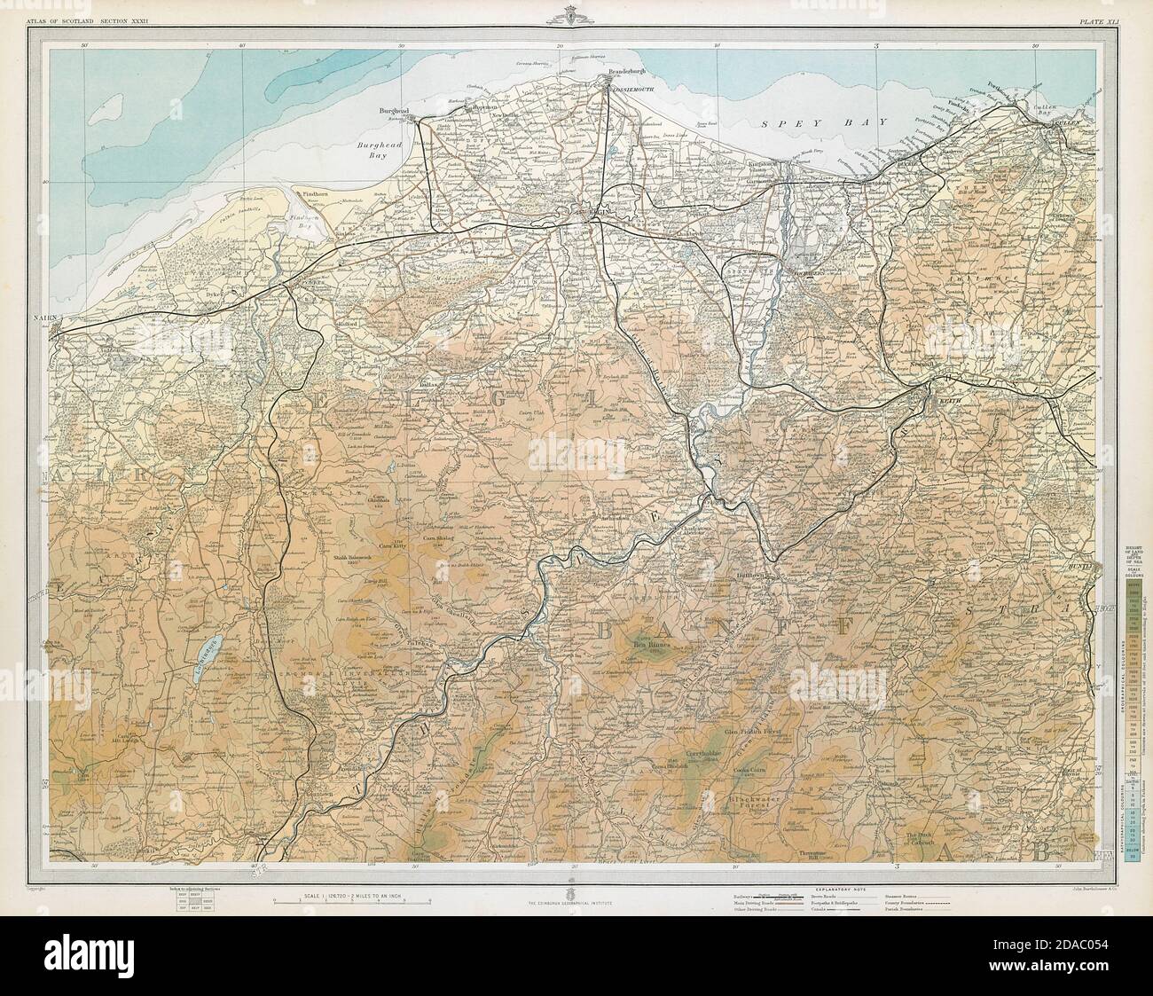 SPEYSIDE WHISKY REGION Elgin Grantown Keith Dufftown distilleries LARGE