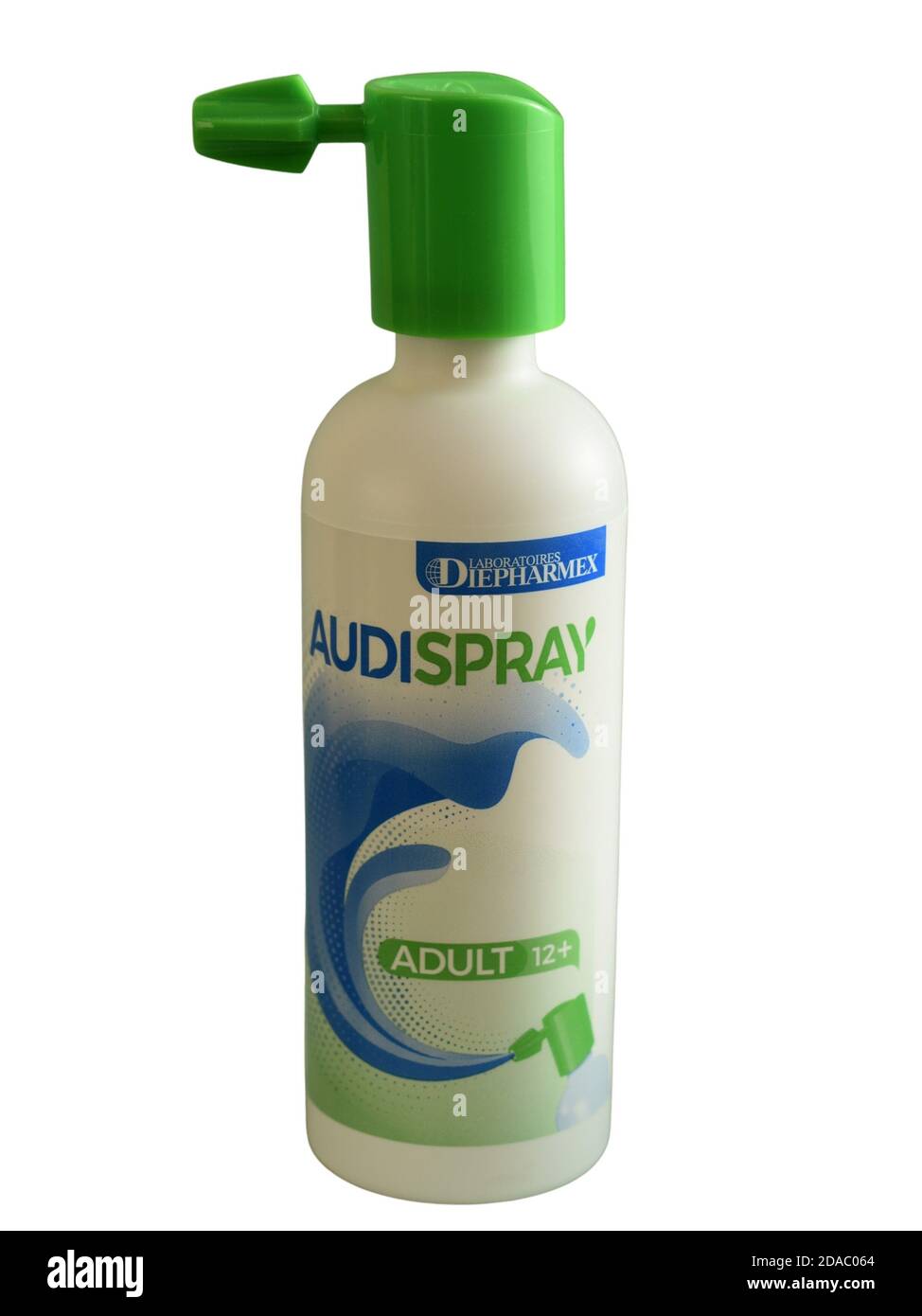 Audispray, ear hygiene product box and spray Stock Photo - Alamy