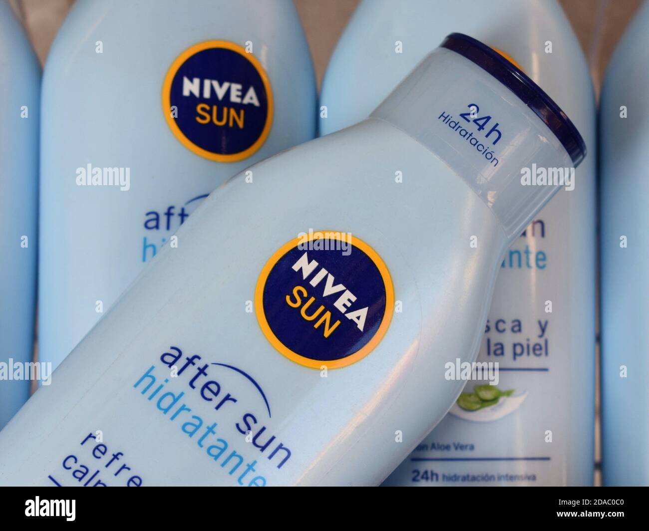 Nivea after sun Stock Photo - Alamy