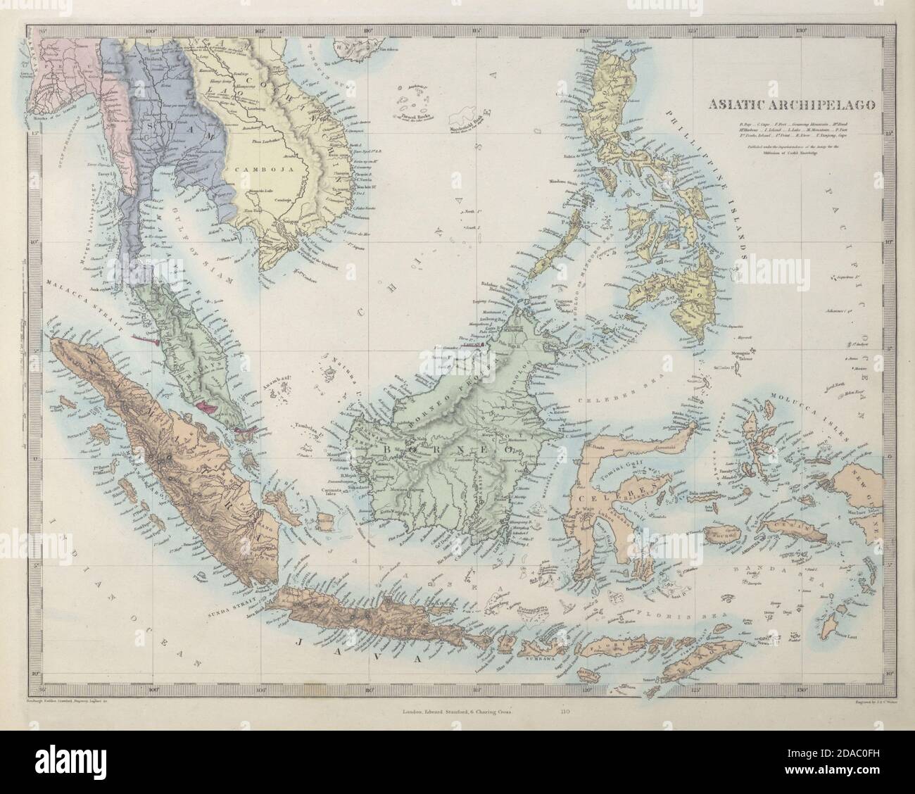 Malay archipelago map hires stock photography and images Alamy