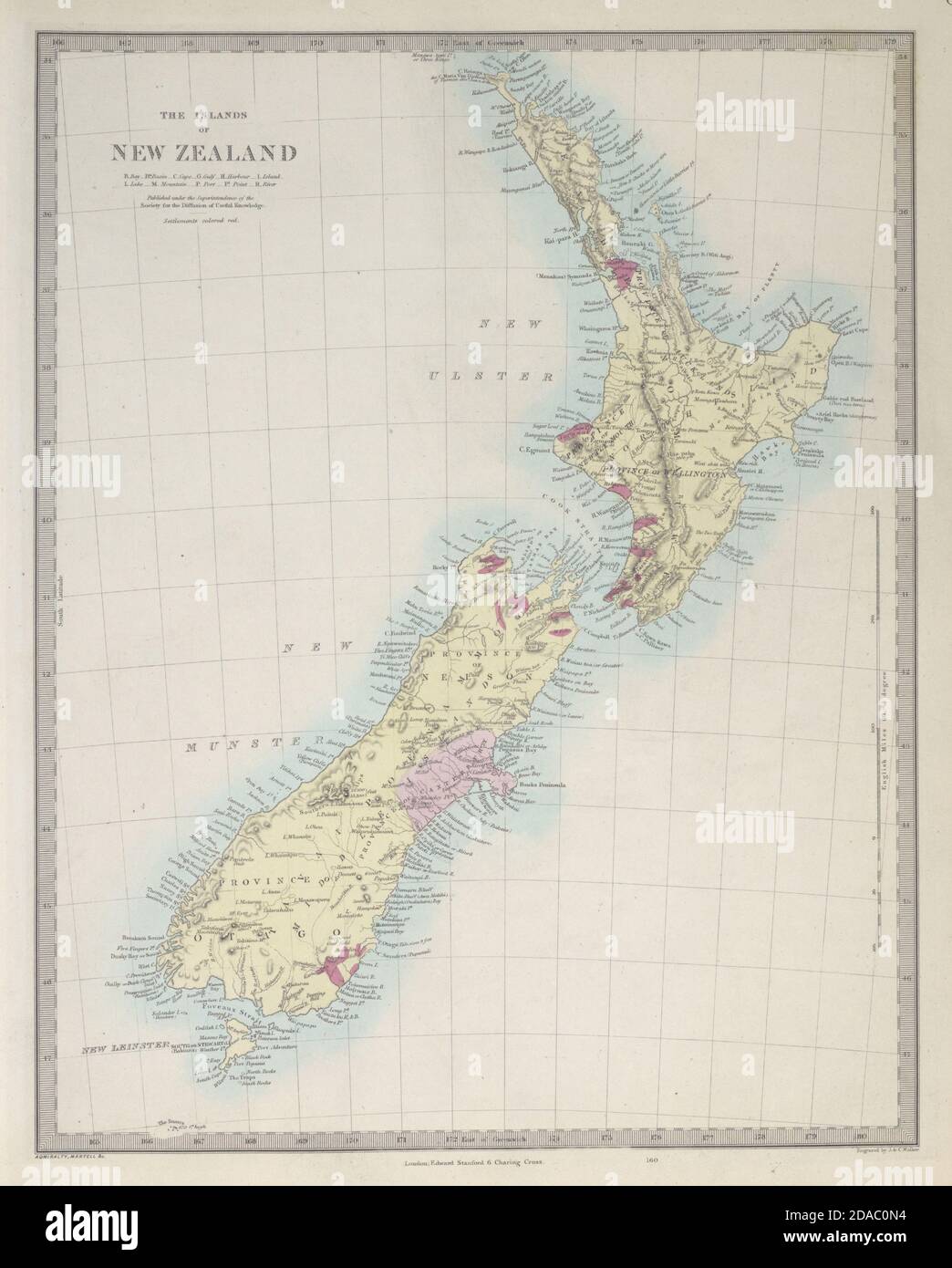 NEW ZEALAND early settlements/colonies New Munster Ulster Leinster SDUK