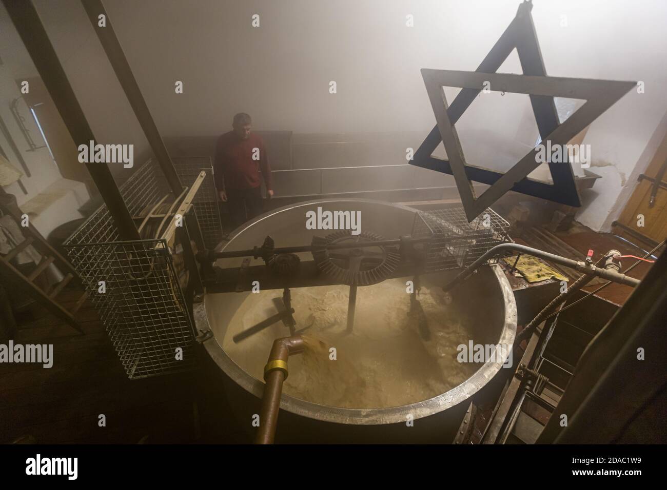 Traditional Zoigl Brewery in Falkenberg, Germany Stock Photo