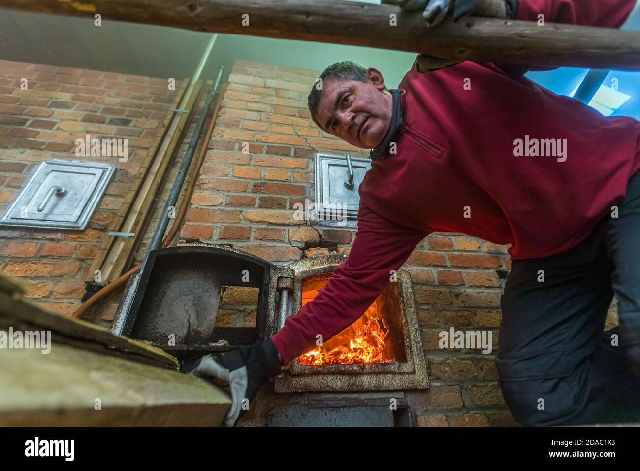 Traditional Zoigl Brewery in Falkenberg, Germany Stock Photo