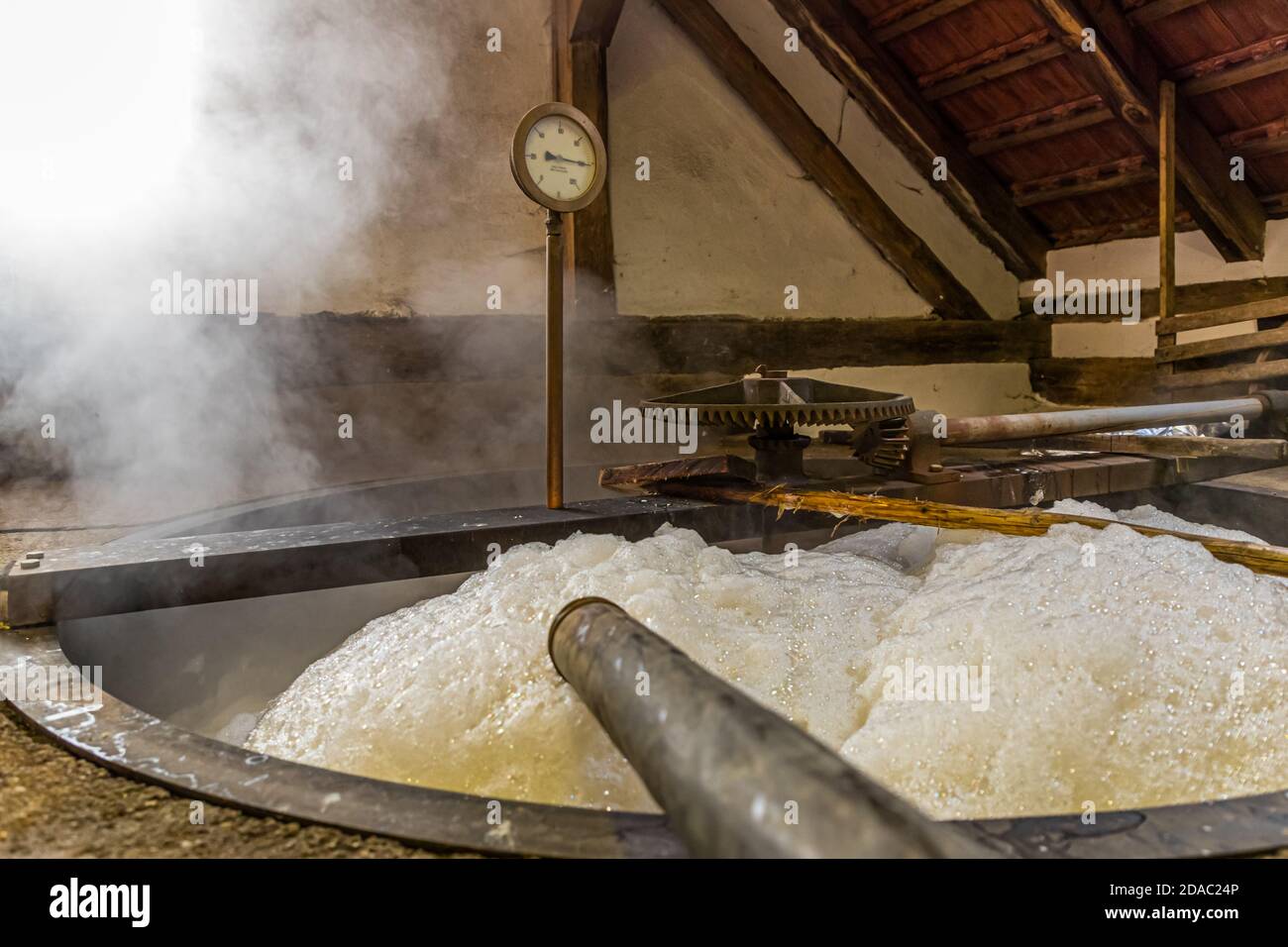 Traditional Zoigl Brewery in Falkenberg, Germany Stock Photo
