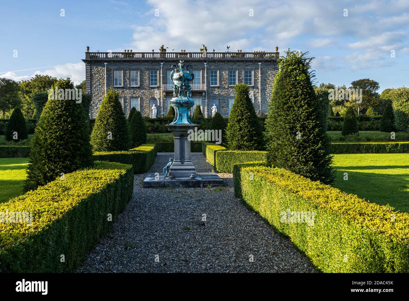 Palladian style architecture, manor house at the estate of Palmerstown