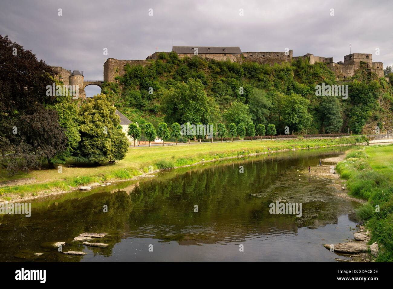 View at Bouillon castle Stock Photo Alamy