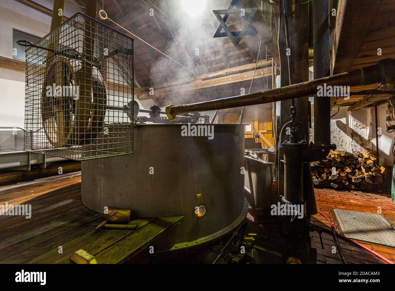 Traditional Zoigl Brewery in Falkenberg, Germany Stock Photo